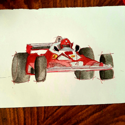 Ferrari F1 - NIKI LAUDA