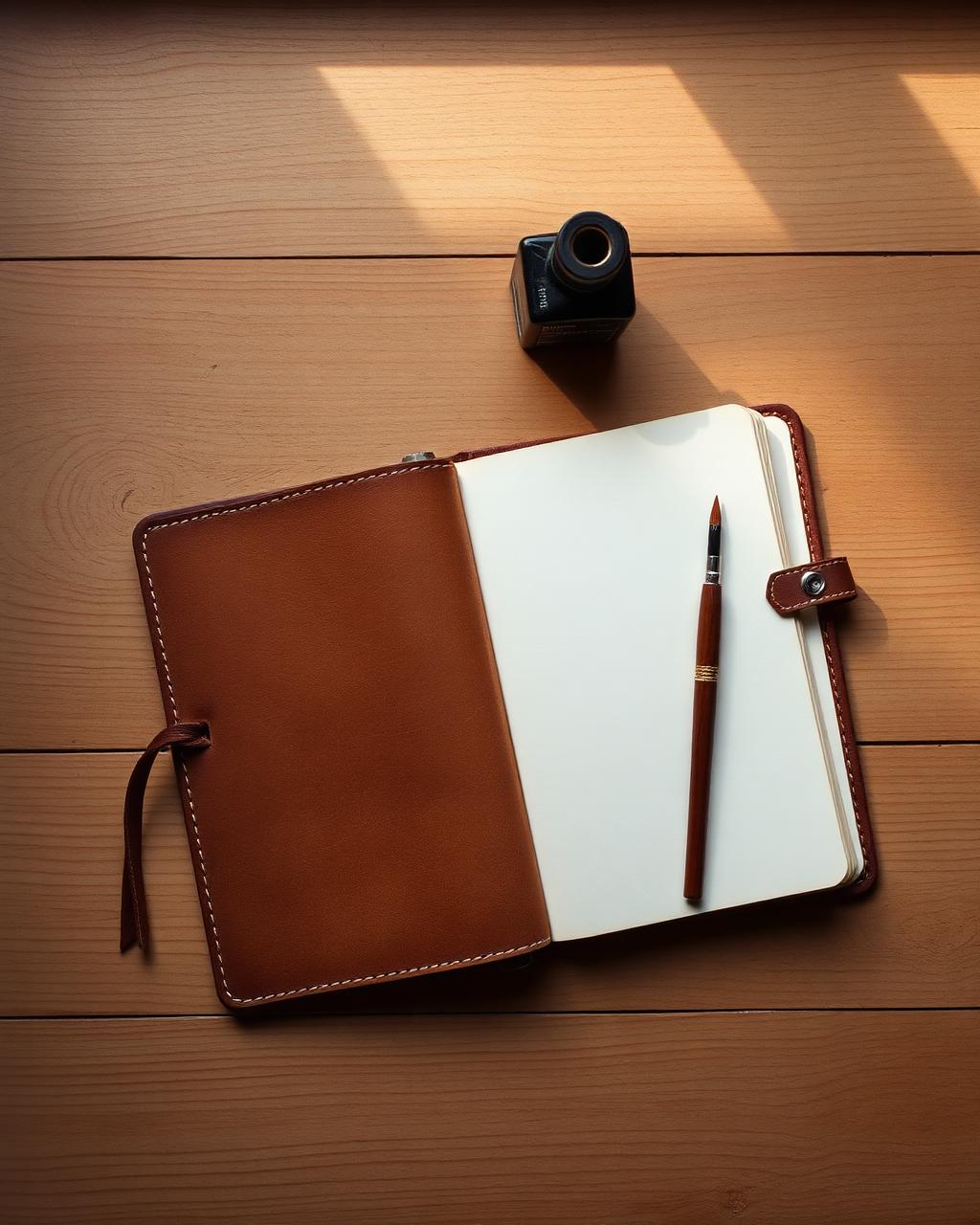 Caderno em couro nº 9